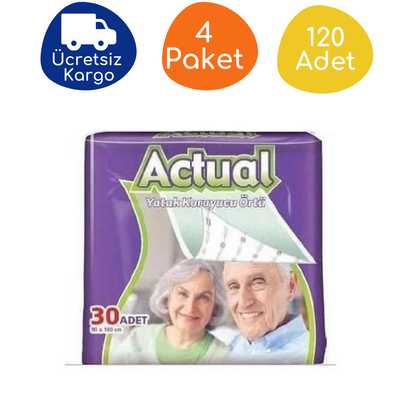 Actual Yatak Koruyucu Örtü (60x90) - 120 Adet - 1