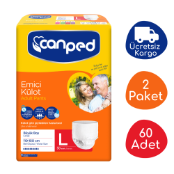 Canped Emici Külot Büyük Boy (L) - 60 Adet - Canped