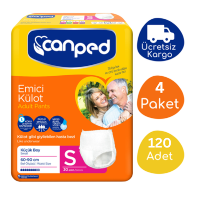 Canped Emici Külot Küçük Boy (S) - 120 Adet - 1