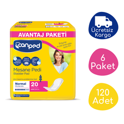 Canped Mesane Pedi Avantaj Paket (Normal) - 120 Adet - Canped