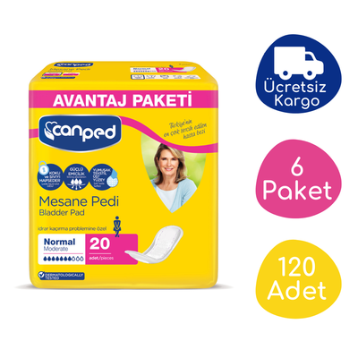 Canped Mesane Pedi Avantaj Paket (Normal) - 120 Adet - 1