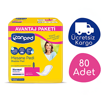 Canped Mesane Pedi Avantaj Paket (Normal) - 80 Adet - 1