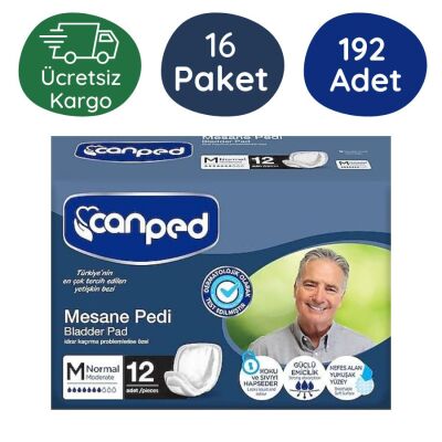 Canped Mesane Pedi Erkek (M) - 192 Adet - 1