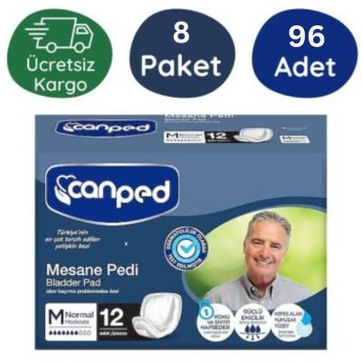 Canped Mesane Pedi Erkek (M) - 96 Adet - 1