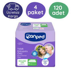 Canped Yatak Koruyucu Örtü (60x90cm) - 120 Adet - Canped