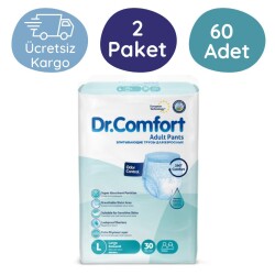 Dr. Comfort Emici Külot Hasta Bezi Büyük (L) 30'lu 60 Adet - Dr.Comfort