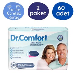 Dr.Comfort Belbantlı Hasta Bezi Orta (M) 30'lu 60 Adet - Dr.Comfort