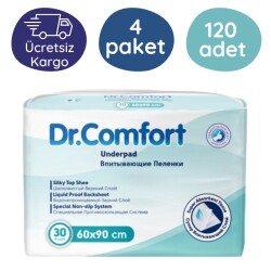 Dr.Comfort Yatak Koruyucu Örtü (60x90 cm) 30'lu 120 Adet - Dr.Comfort