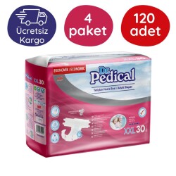 Dr.Pedical Tekstil Yüzeyli Hasta Bezi 2 Ekstra Büyük Boy(XXL) 30'lu 120 Adet - Dr.Pedical