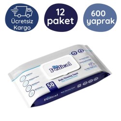 Dr.Pedical Vücut Temizleme Havlusu (12 Paket) 600 Yaprak - Dr.Pedical