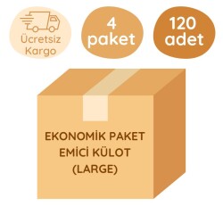 Ekonomik Emici Külot Hasta Bezi Büyük Boy(L) 120 Adet - Eko Paket