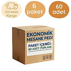 Ekonomik Paket Mesane Pedi 10'lu (60 Adet) - Eko Paket