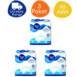 Good Life 60x90 Yatak Koruyucu Örtü 30'lu (3 Paket) - Good Life