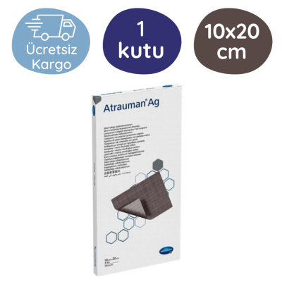 Hartmann Atrauman Ag Antibakteriyel ve Gümüş Yara Temas Tabakası (10x20cm) - 1