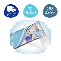 Haspet Antibakteriyel Vücut Temizleme Havlusu (12 Paket - 288 Adet) - Haspet