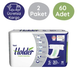 Holder Belbantlı Yetişkin Hasta Bezi Küçük (S) 60 Adet - Holder