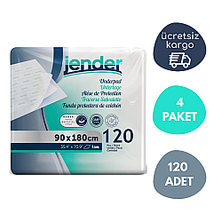 Jender 90x180 cm 120 Adet Yatak Koruyucu Örtü - Jender
