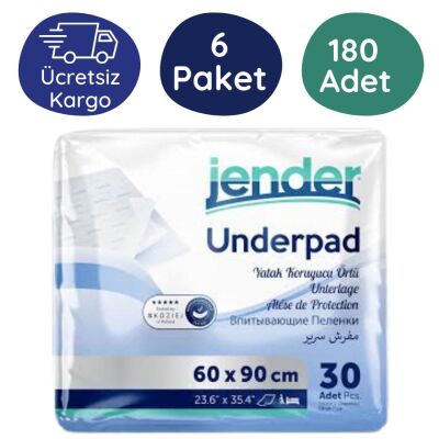 Jender Yatak Koruyucu Örtü (60x90) - 180 Adet - 1