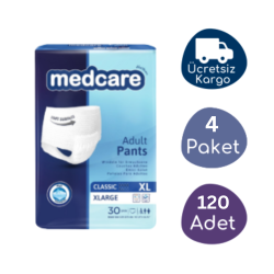 Medcare Emici Külot Yetişkin Hasta Bezi XLarge (XL) 120 Adet - Medcare