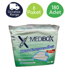 MediBox Yatak Koruyucu Örtü (60x90 cm) 30'lu 180 Adet - MediBox