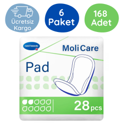 MoliCare Pad Mesane Pedi 2 Damla (Small) 28 Adet (6 Paket) - Hartmann Molicare