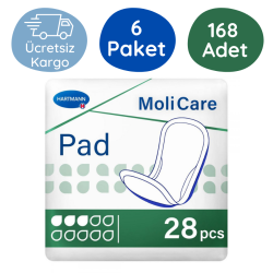 MoliCare Pad Mesane Pedi 3 Damla (Medium) 28 Adet (6 Paket) - 1