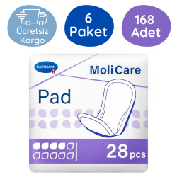 MoliCare Pad Mesane Pedi 4 Damla (Large) 28 Adet (6 Paket) - Hartmann Molicare