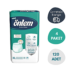 Önlem 120 Adet Ekstra Büyük XL Emici Külot - Önlem