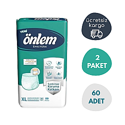 Önlem 60 Adet Ekstra Büyük XL Emici Külot - Önlem