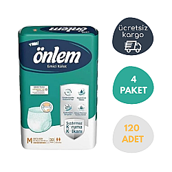 Önlem Emici Külot Orta (M) 120 Adet - Önlem