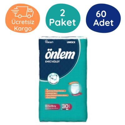Önlem Emici Külot Orta (M) 60 Adet - 1