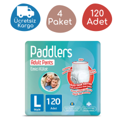 Paddlers Emici Külot Hasta Bezi Büyük Boy (L) 30'lu 120 Adet - Paddlers