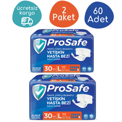 Prosafe Belbantlı Hasta Bezi Büyük (L) 60 Adet - Prosafe