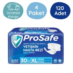 Prosafe Belbantlı Hasta Bezi Extra Büyük (XL) 120 Adet - Prosafe