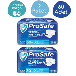 Prosafe Belbantlı Hasta Bezi Extra Büyük (XL) 60 Adet - Prosafe
