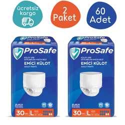Prosafe Emici Külot Hasta Bezi Büyük (L) 60 Adet - Prosafe