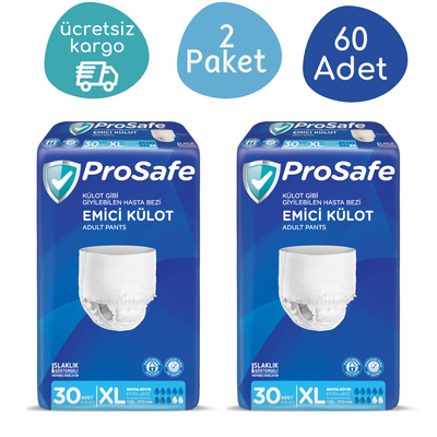 Prosafe Emici Külot Hasta Bezi Extra Büyük (XL) 60 Adet - 1