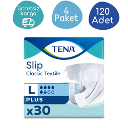 TENA 5,5 Damla Belbantlı Hasta Bezi Büyük Boy (L) - 120 Adet - Tena